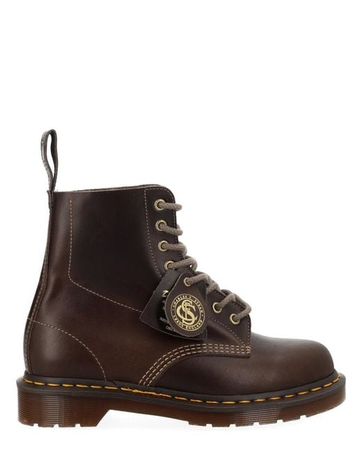 Dr. Martens Brown Stivale 1460 Pascal