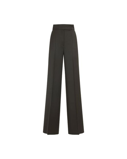 Max Mara Black "Arturo1234" High Waisted Trousers