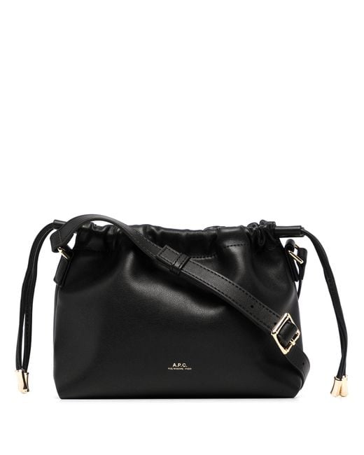 A.P.C. Black Mini Ninon Bag