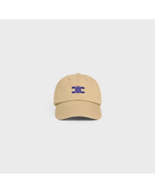 Women's White Triomphe Baseball Hat