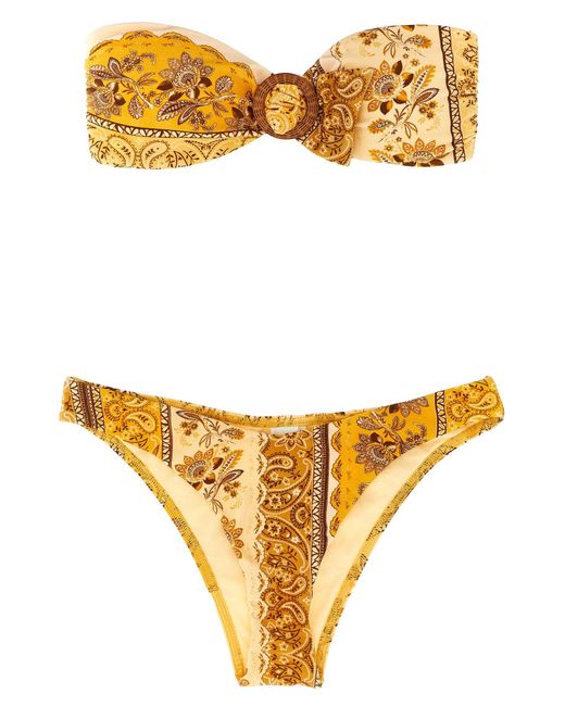 Women's Metallic 'Lucky Ring' Bikini