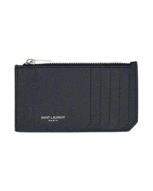 Saint Laurent Black Wallets & Cardholders for men