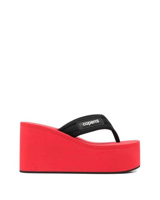 Women's Red Wedges