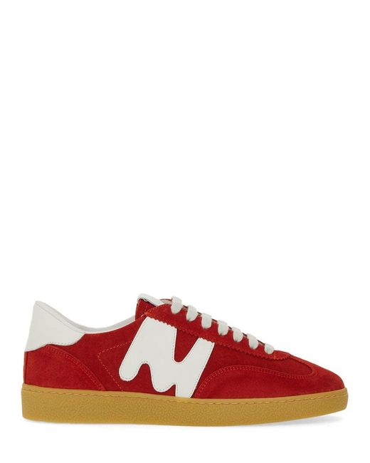 MSGM Red Retro" Sneaker