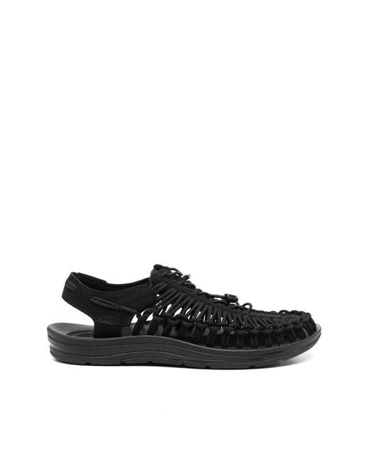 Keen Black Sandals Caged Design for men