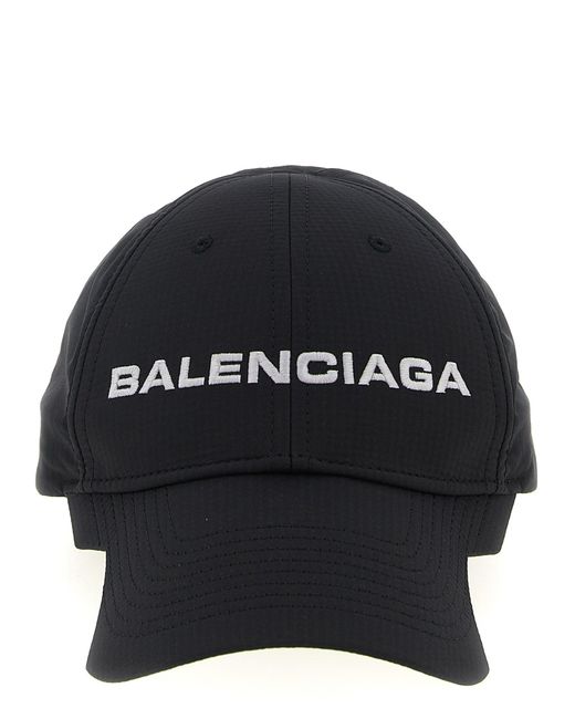 Balenciaga Black Logo Cap for men