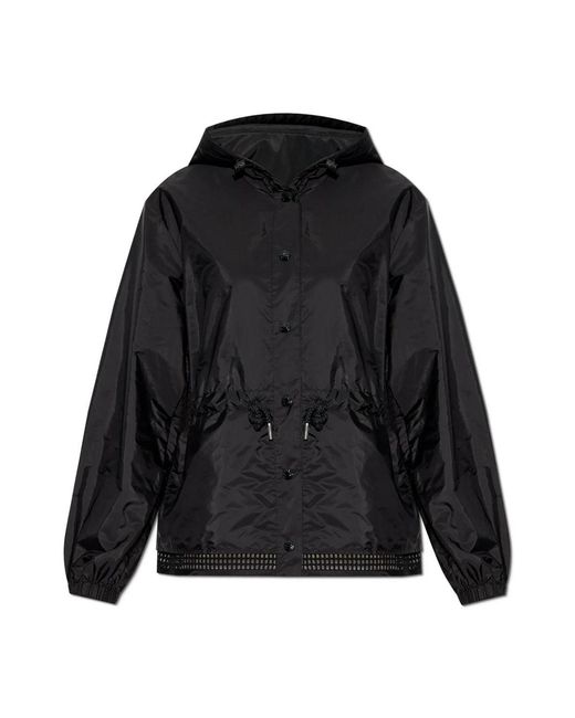 Moncler Black Rochebonne Polyamide Jacket