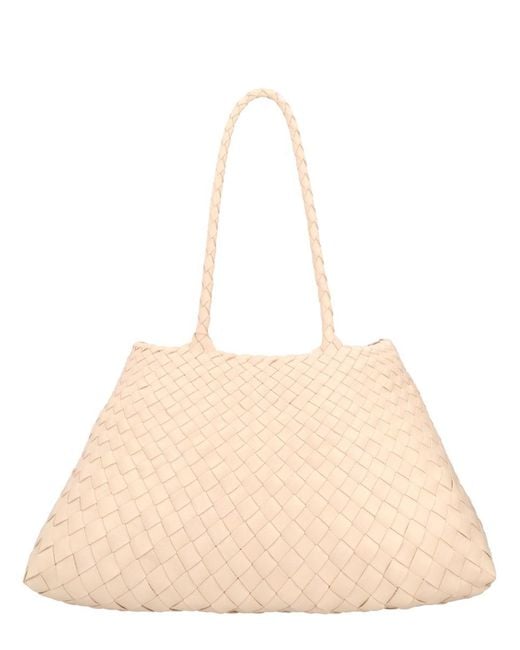 Dragon Diffusion Natural Mini Leather Shoulder Bag For