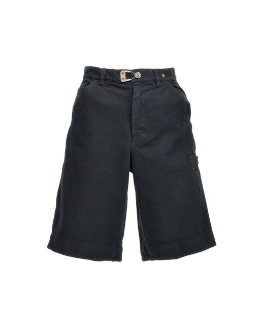 Objects IV Life Blue Carpenter Bermuda And Short for men