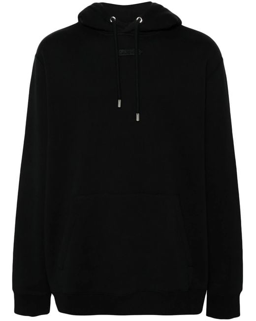 Lanvin Black Hoodie Patch for men