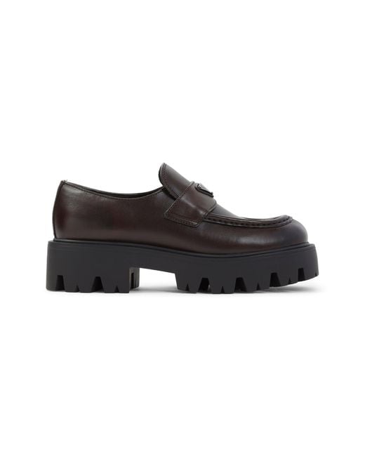 Prada Black Stride Loafer