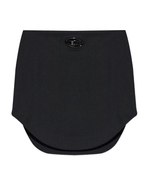 Women's Black Polyester Wool Elastane Shorts