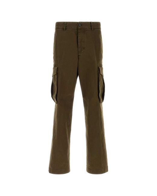 DSquared² Green Olivecargo Pants for men