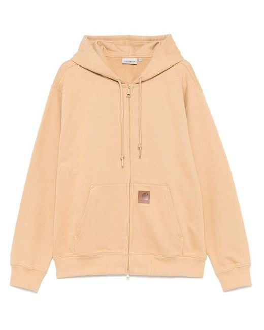 Men's Natural Hooded Eldon Sweat Jacket