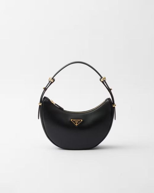 Prada Black "Arqué" Shoulder Bag