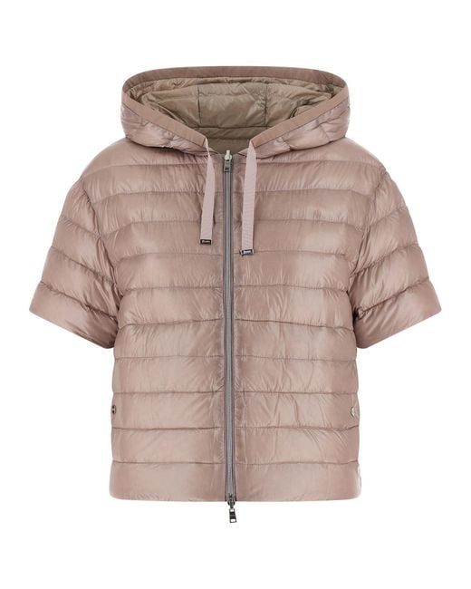 Herno Multicolor Reversible Quilted Down Jacket