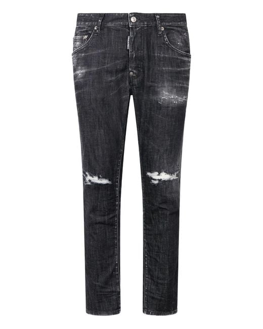 DSquared² Blue Pants 5 Pockets