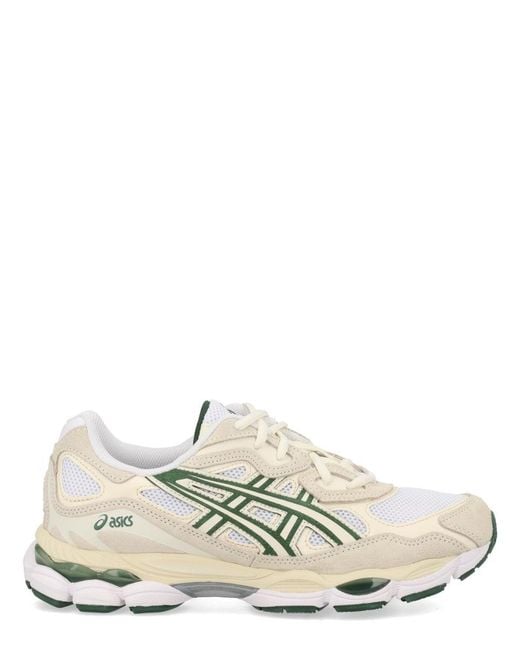 Asics White Ivory Leather Sneaker