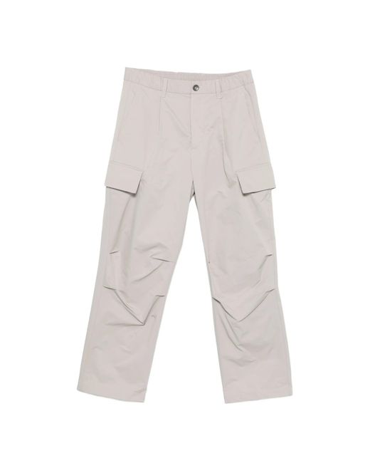 Herno White Polyester Pants