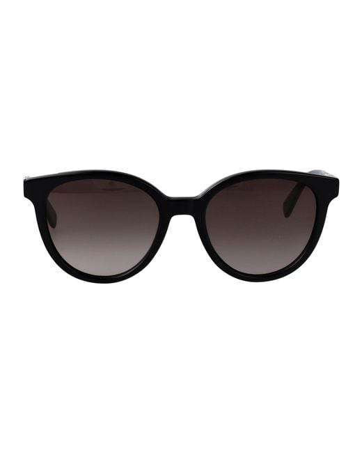 Longchamp Black Acetate Sunglasses