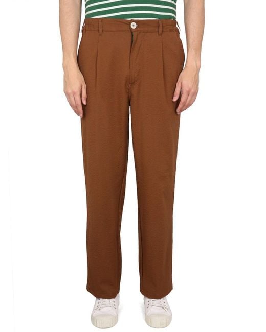 Howlin' By Morrison Brown Button Down Pants for men