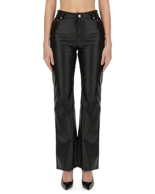 Moschino Black Flared Pants