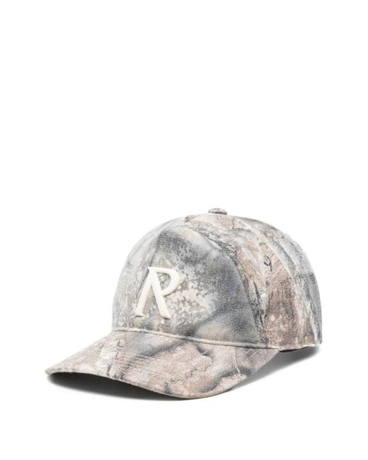 Men's White Real Tree Camo Cap