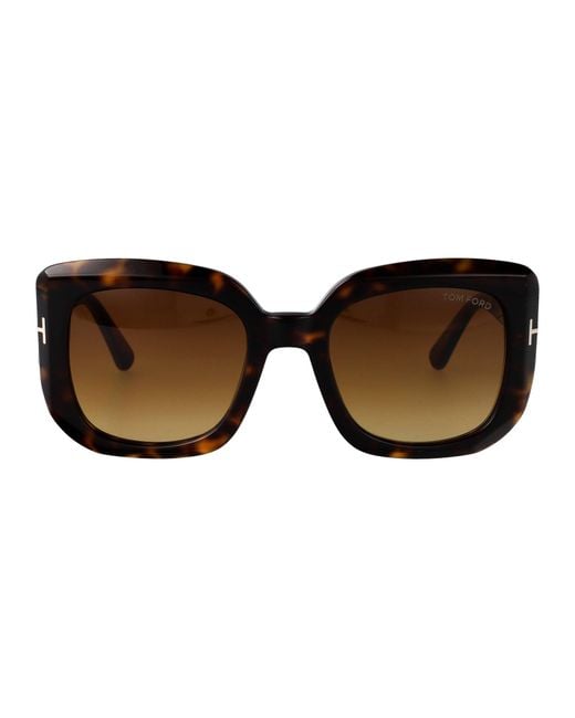 Tom Ford Brown Sunglasses