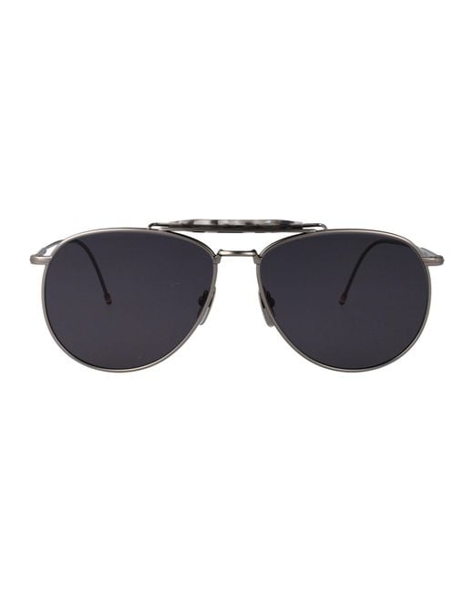 Thom Browne Blue Sunglasses