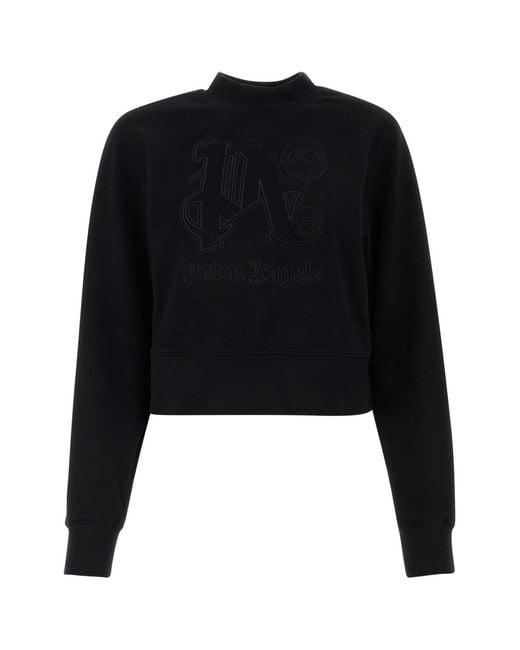 Palm Angels Black Statement Crewneck