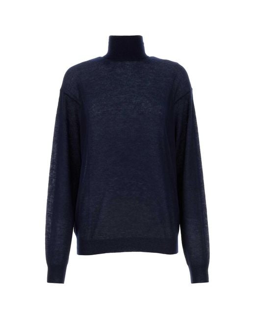 Prada Blue Knitwear