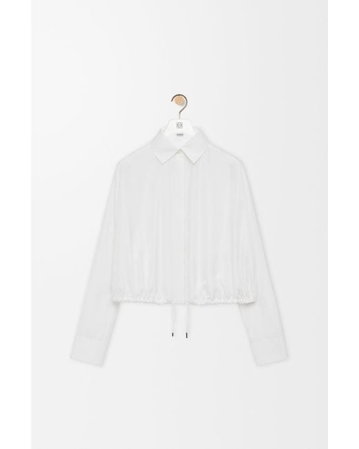 Loewe White Baloon Shirt