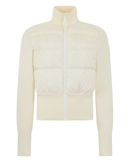 Canada Goose White Short Padded Jacket