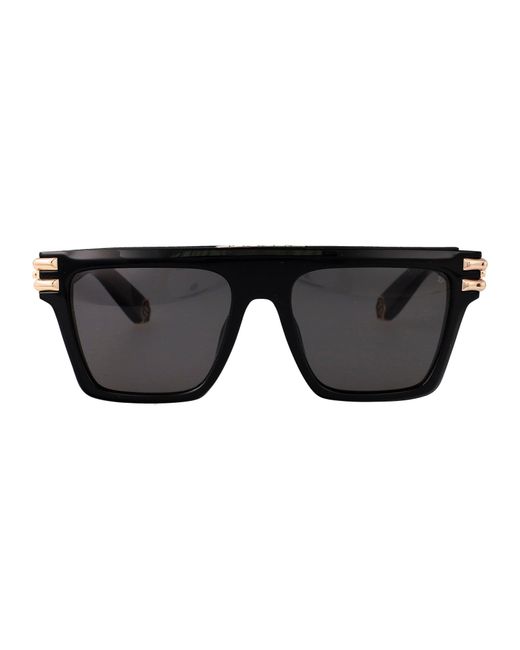 Philipp Plein Black Sunglasses