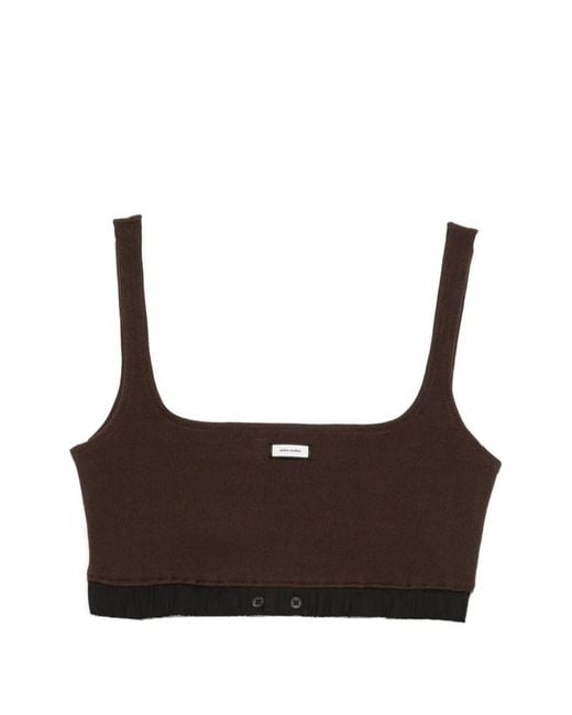 Entire studios Brown "Lounge" Bra