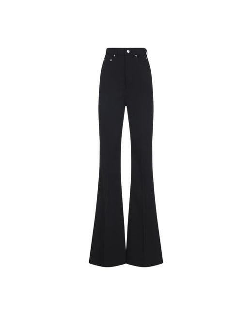 Rick Owens Black Bolan Bootcut Pants