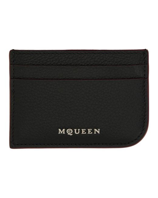 McQueen Black Sling Wallet