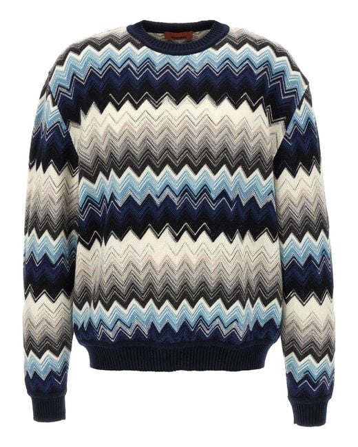 Missoni Blue 'Caperdoni' Sweater for men