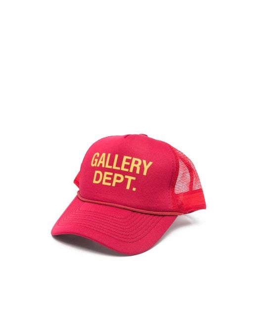GALLERY DEPT. Pink Caps Red for men