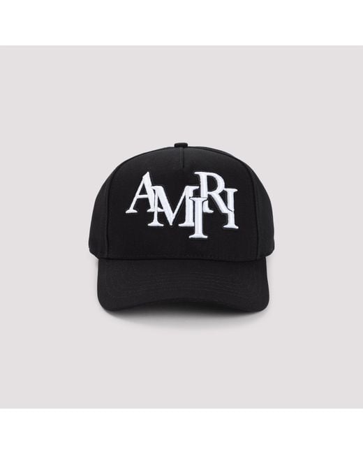 Amiri Black Cap for men