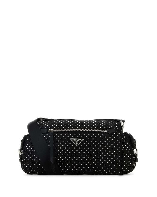 Prada Black Nylon Shoulder Bag