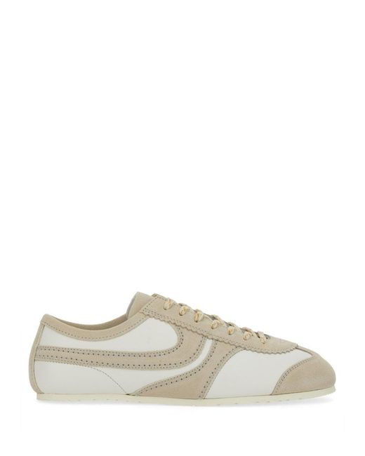 Dries Van Noten White Leather Sneaker
