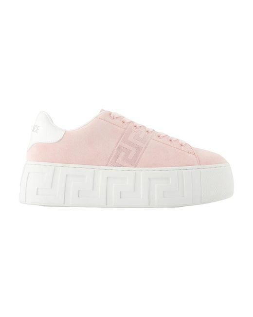 Versace Pink Sneakers