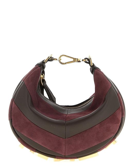 Fendi Brown 'Graphy Mini' Handbag