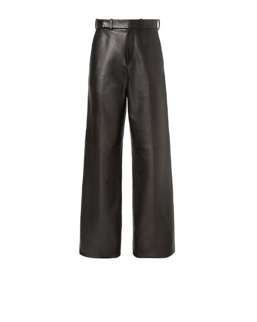 Fendi Black Trousers Lamb