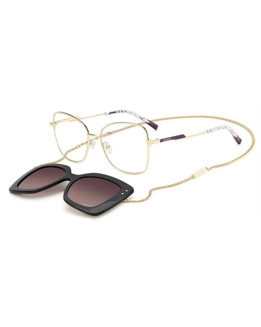 Missoni Metallic Sunglasses
