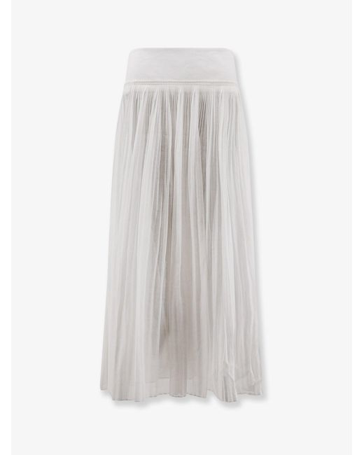 rohe-pleated-cotton-skirt-in-white-lyst