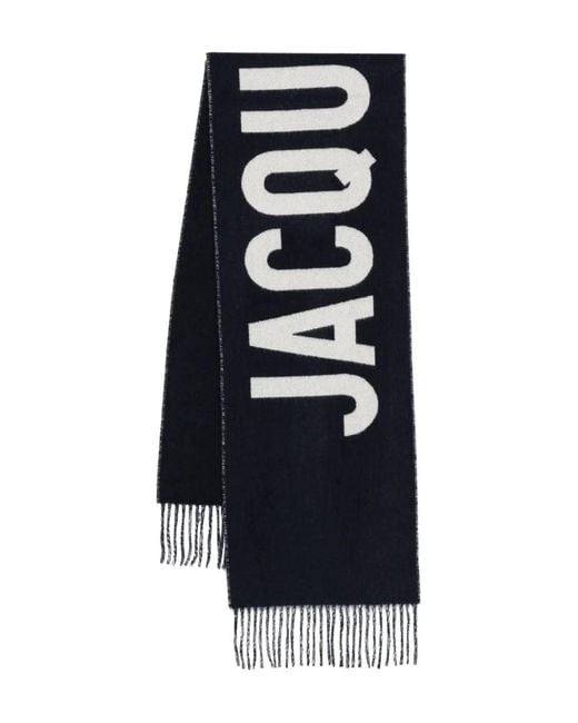 Jacquemus Blue L'Echarpe Scarf