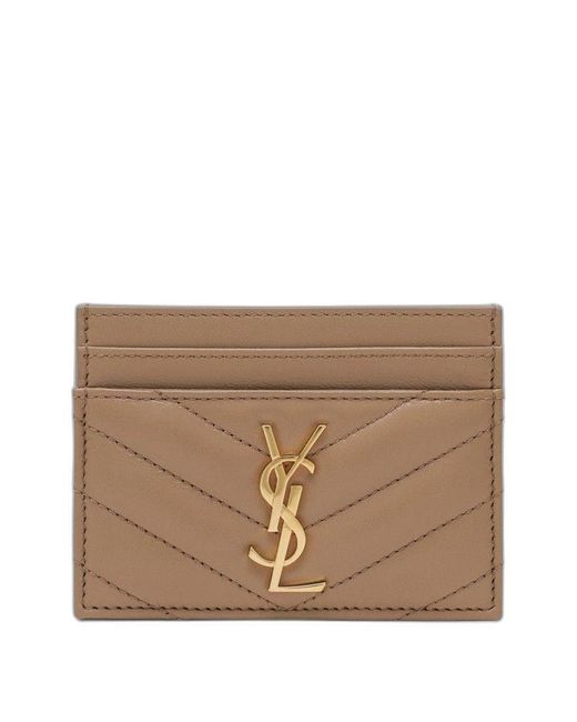 Women's Brown Cassandre Card Holder