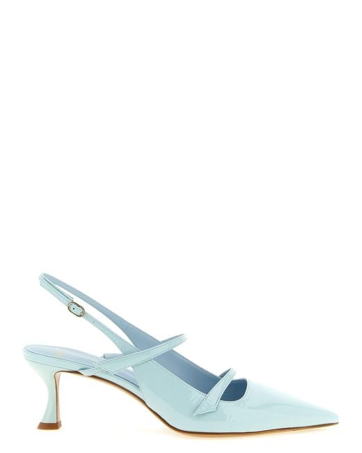 Alexandre Birman Blue 'Tita' Slingbacks